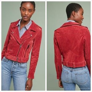 BLANKNYC SMALL RED MOTO JACKET NWT